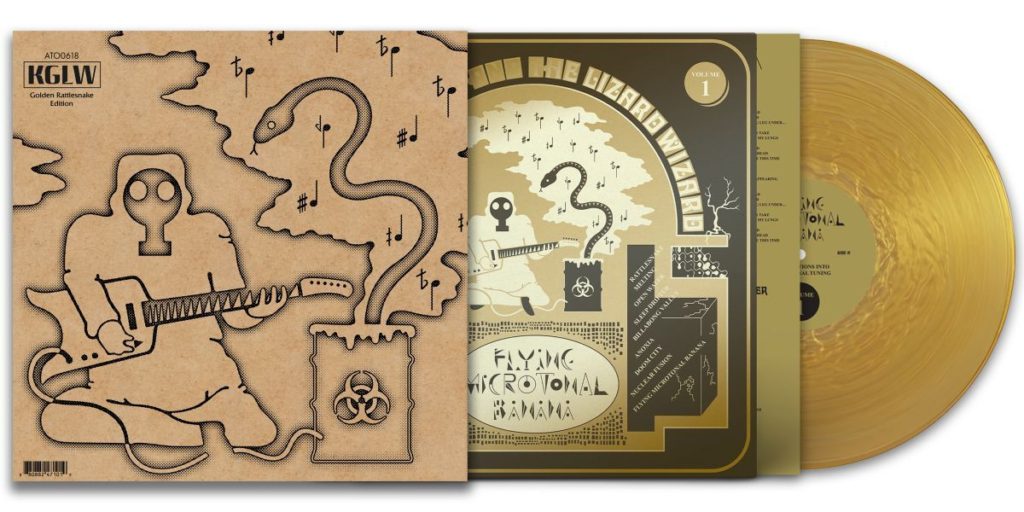 KING GIZZARD & THE LIZARD WIZARD 'FLYING MICROTONAL BANANA' 2LP - GOLDEN RATTLESNAKE EDITION