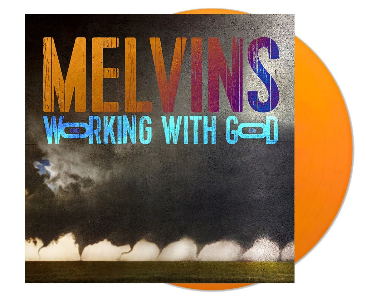 MELVINS 'WORKING WITH GOD' ORANGE LP - LTD. 500