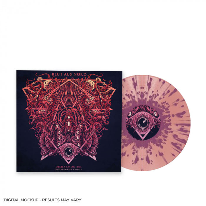 BLUT AUS NORD 'DISHARMONIUM - UNDREAMABLE ABYSSES' LP - PINK/PURPLE