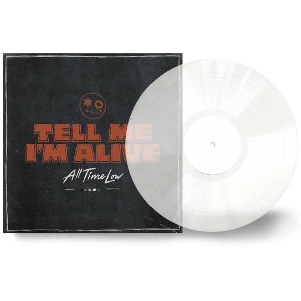 ALL TIME LOW 'TELL ME I'M ALIVE' LP - WHITE