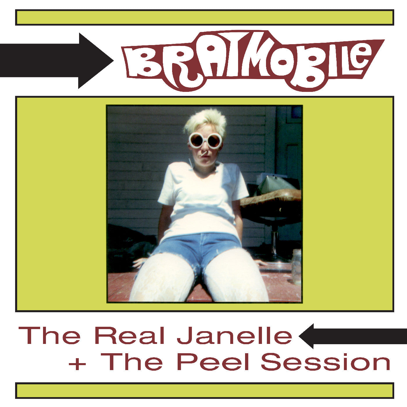 BRATMOBILE 'THE REAL JANELLE & THE PEEL SESSIONS' LP