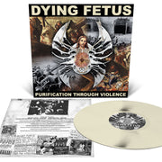 DYING FETUS 'PURIFICATION THROUGH VIOLENCE' LP - WHITE