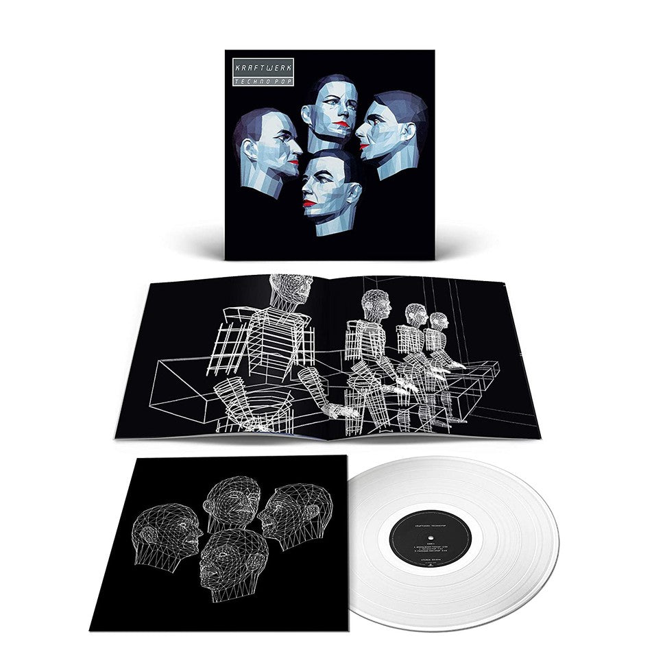 KRAFTWERK 'TECHNO POP' LP - CLEAR