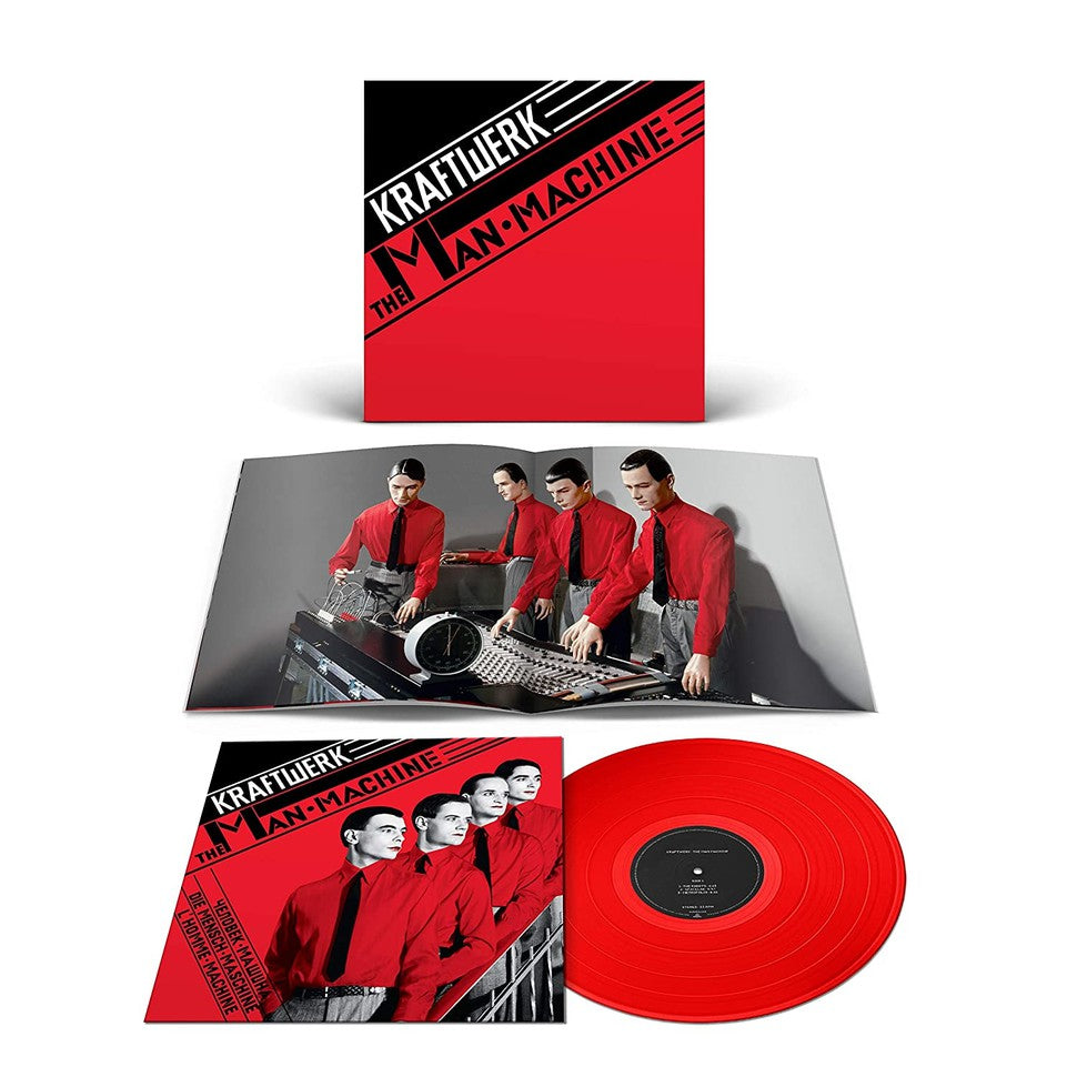KRAFTWERK 'THE MAN-MACHINE' LP - RED