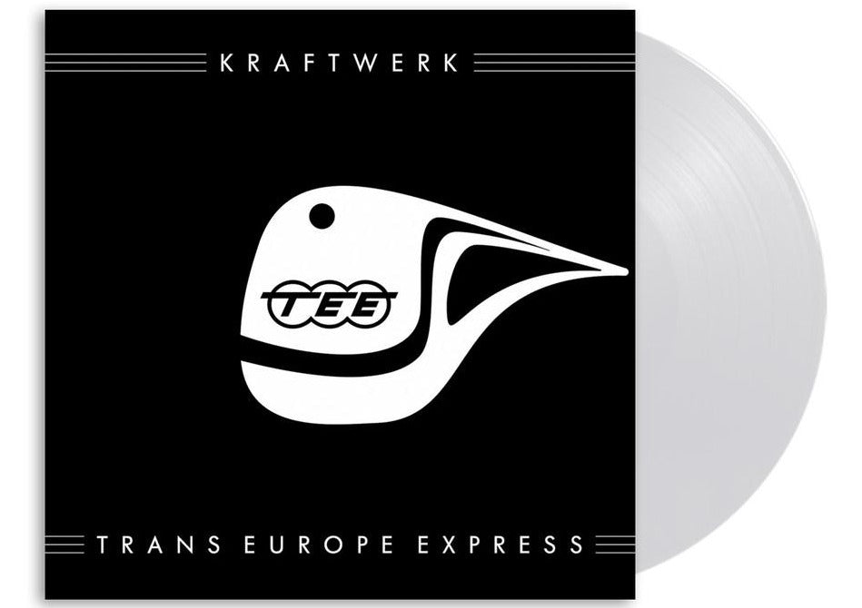 KRAFTWERK 'TRANS-EUROPE EXPRESS' LP - CLEAR