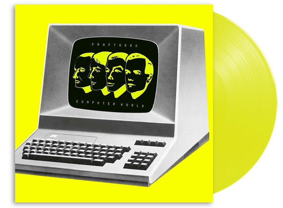 KRAFTWERK 'COMPUTER WORLD' LP - YELLOW