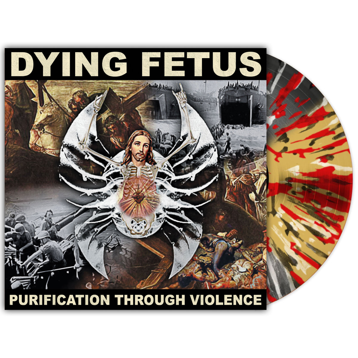 DYING FETUS 'PURIFICATION THROUGH VIOLENCE' LP (Splatter Vinyl)