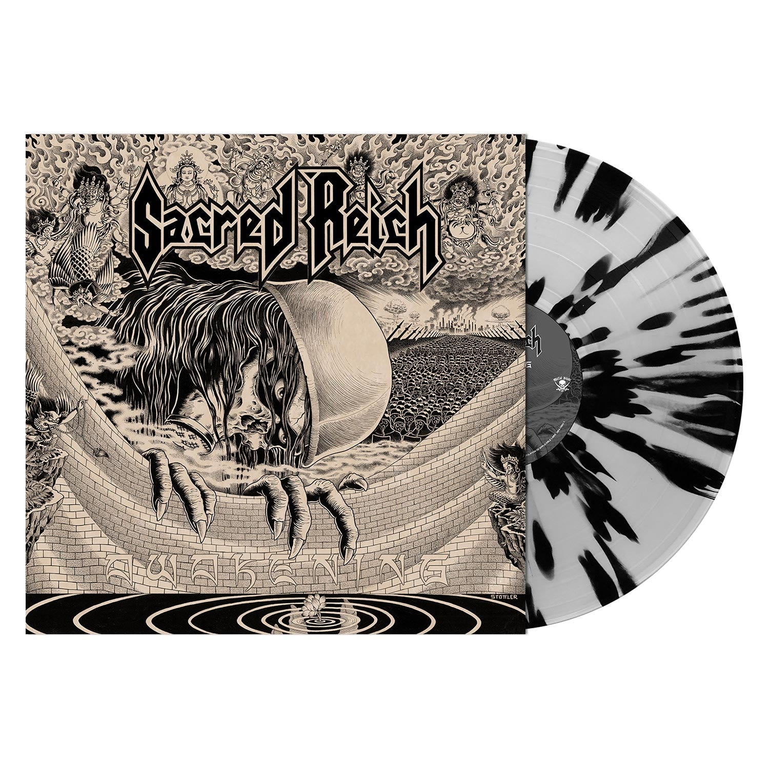 SACRED REICH 'AWAKENING' LP - SPLATTER