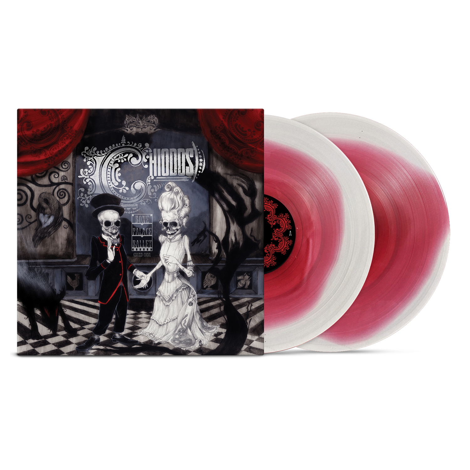 CHIODOS 'BONE PALACE BALLET: GRAND CODA' LP - EXCLUSIVE - LTD. 300 - CLEAR/RED HAZE