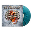 SEVENDUST 'COLD DAY MEMORY' LP - ELECTRIC BLUE/SILVER/WHITE/SPLATTER