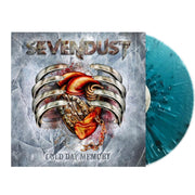 SEVENDUST 'COLD DAY MEMORY' LP - ELECTRIC BLUE/SILVER/WHITE/SPLATTER