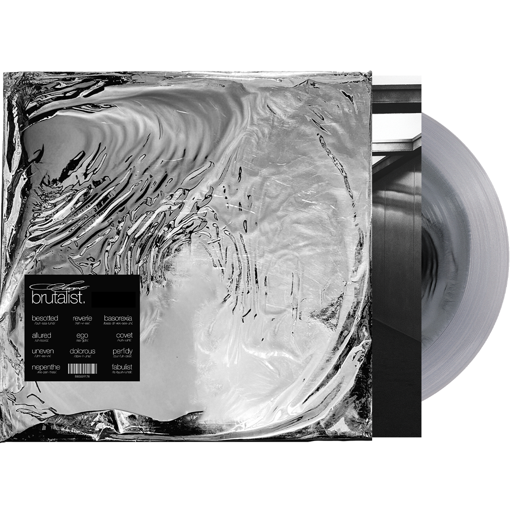 SACE6 'BRUTALIST' LP - EXCLUSIVE - LTD. 100 - BLACK/SILVER/CLOUDY CLEAR