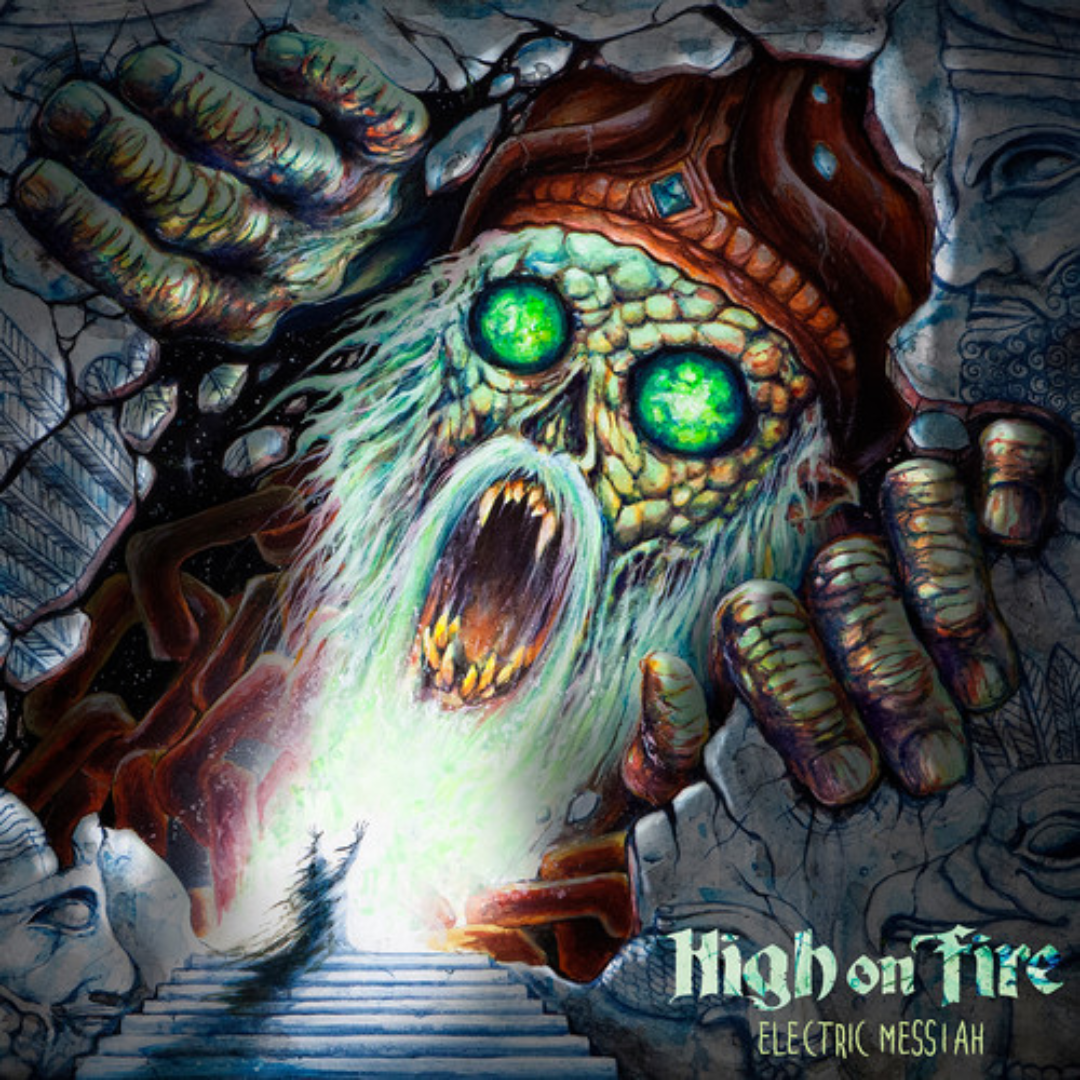 HIGH ON FIRE 'ELECTRIC MESSIAH' 2LP - OPAQUE APPLE RED