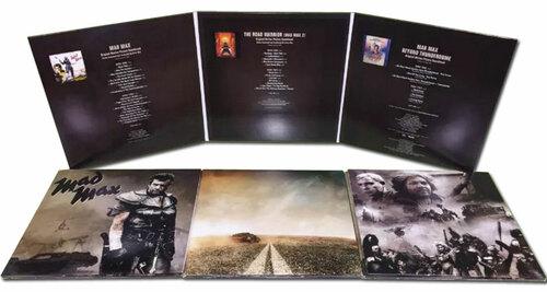 MAD MAX TRILOGY SOUNDTRACK 3LP - GREY/BLACK/SAND