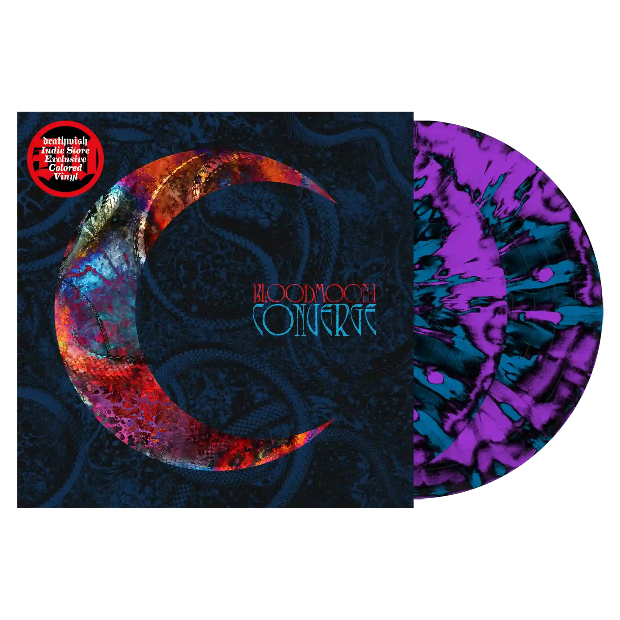 CONVERGE ‘BLOODMOON’ 2LP - BLACK/NAVY/NEON PURPLE
