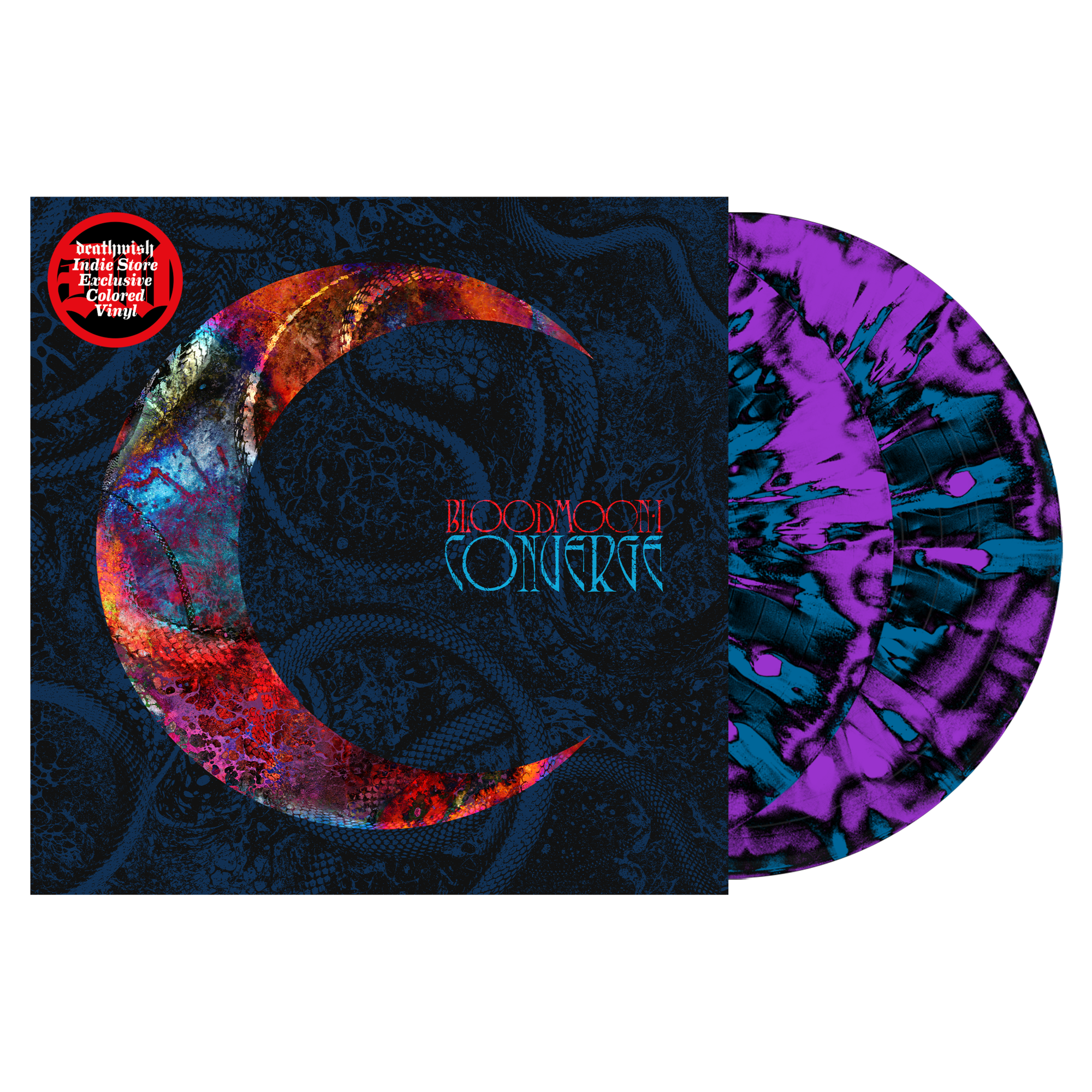 CONVERGE ‘BLOODMOON’ 2LP - BLACK/NAVY/NEON PURPLE