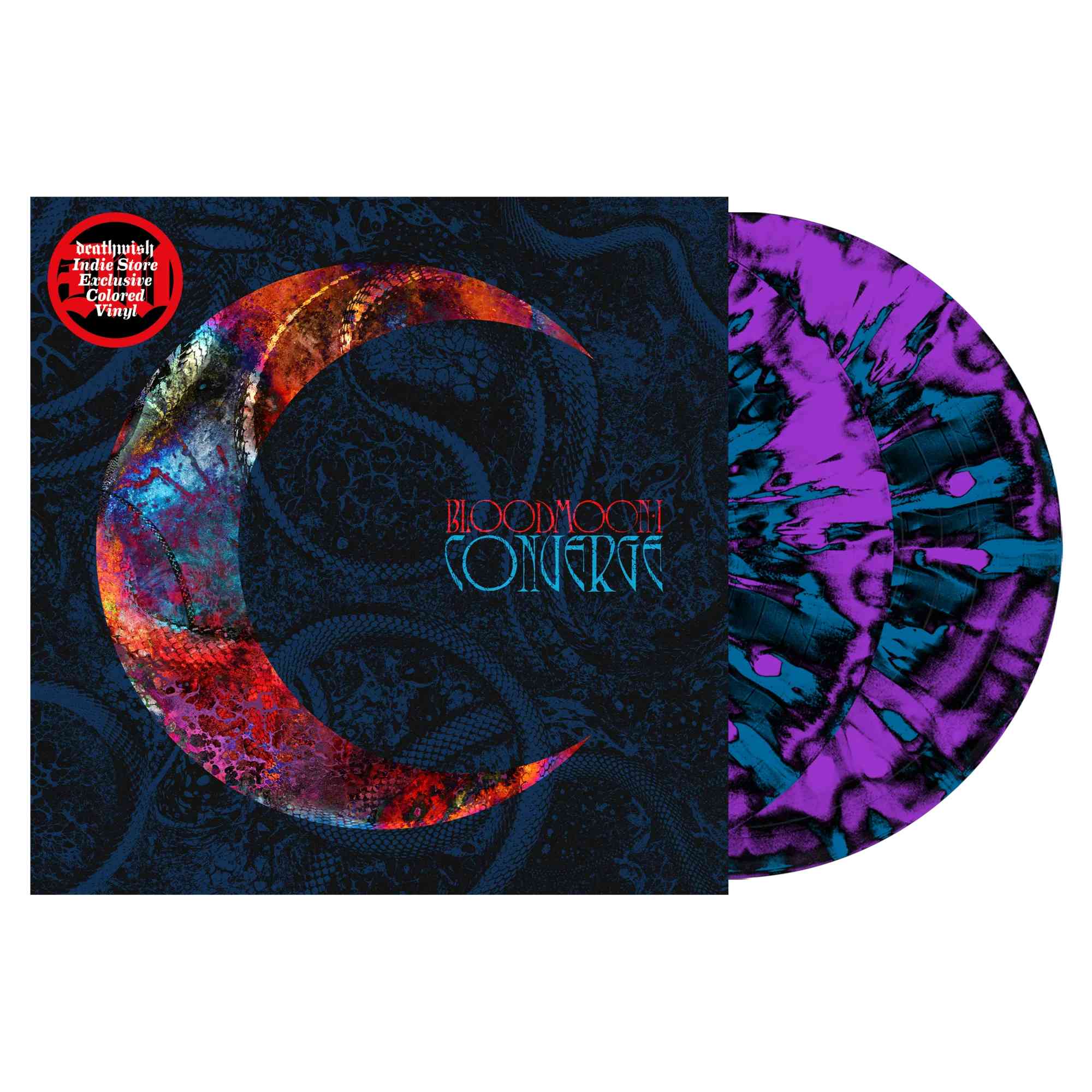 CONVERGE ‘BLOODMOON’ 2LP - BLACK/NAVY/NEON PURPLE