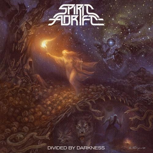 SPIRIT ADRIFT 'DIVIDED BY DARKNESS' LP - CLEAR/HALLOWEEN ORANGE/PINWHEEL/BLUE/YELLOW/CYAN/SPLATTER