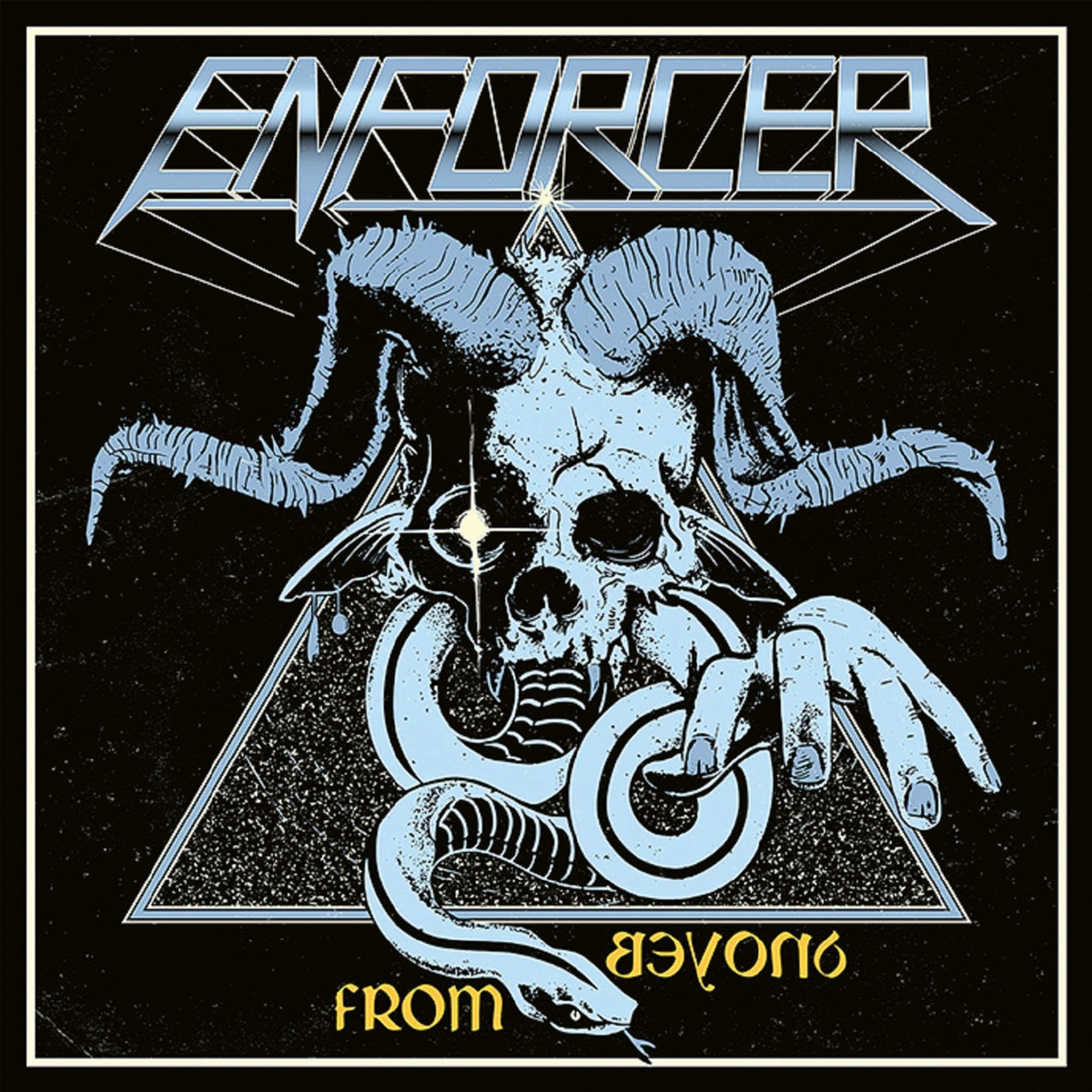 ENFORCER 'FROM BEYOND' LP (Black/Blue Splatter Vinyl)