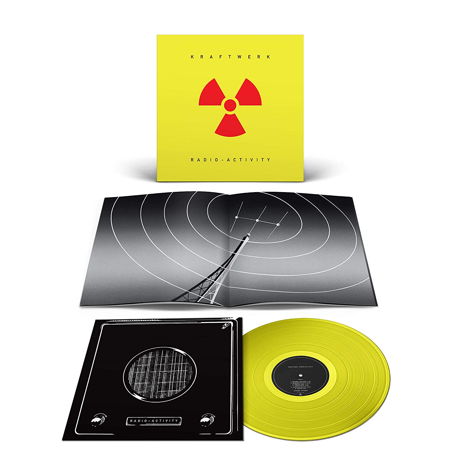 KRAFTWERK 'RADIO-ACTIVITY' LP - YELLOW