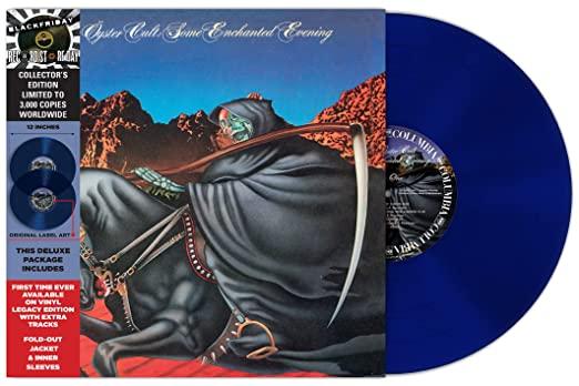 BLUE OYSTER CULT 'SOME ENCHANTED EVENING' LP - TRANSLUCENT BLUE