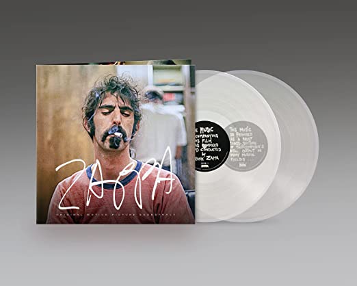FRANK ZAPPA 'ZAPPA ORIGINAL MOTION PICTURE SOUNDTRACK' 2LP - CRYSTAL CLEAR