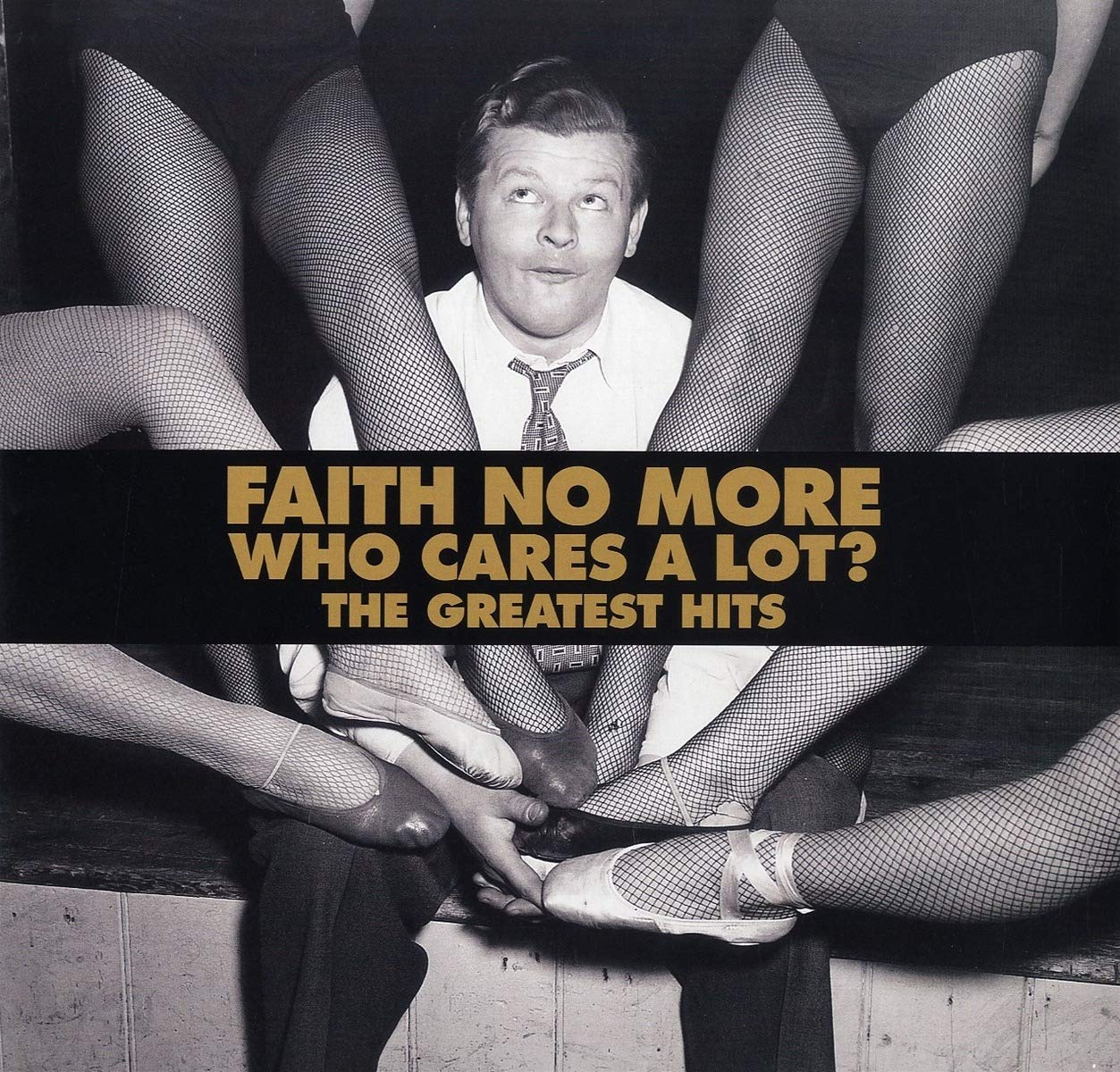 FAITH NO MORE 'WHO CARES A LOT - THE GREATEST HITS' 2LP - CLEAR
