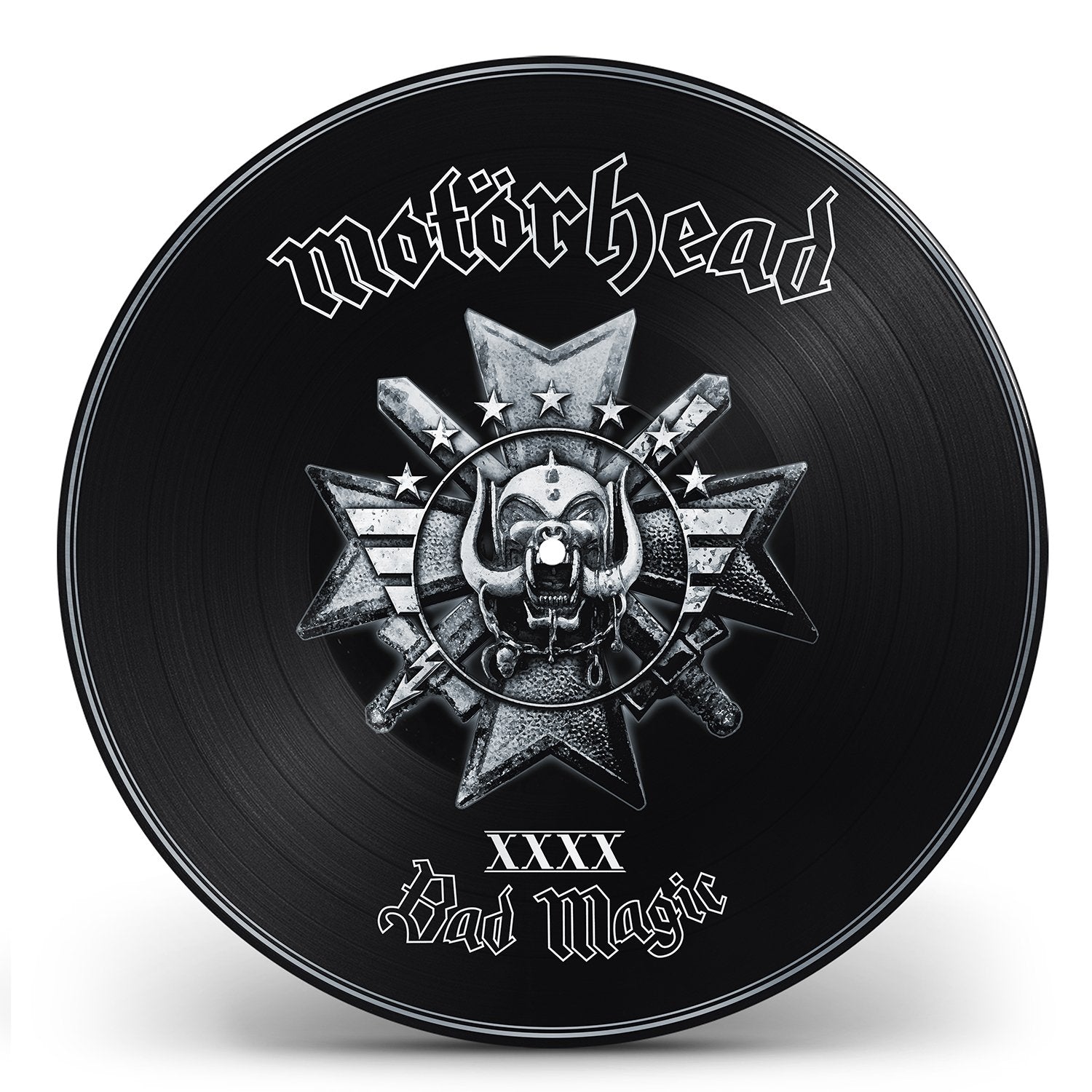 MOTÖRHEAD 'BAD MAGIC' LP - SILVER PICTURE DISK