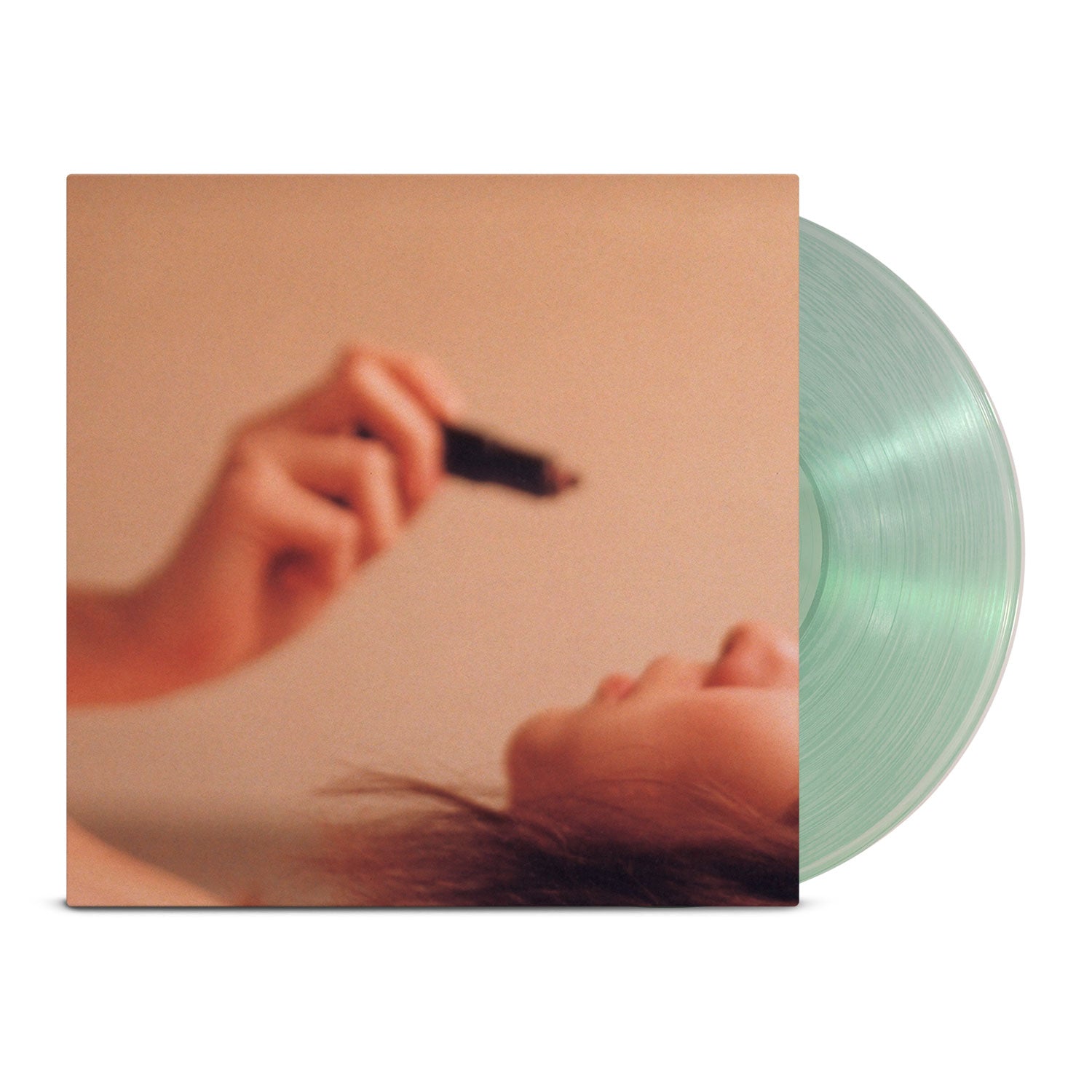 THESE ARMS ARE SNAKES 'OXENEERS OR THE LION SLEEPS WHEN ITS ANTELOPE GO HOME'LP - LTD. 300 - COKE BOTTLE CLEAR