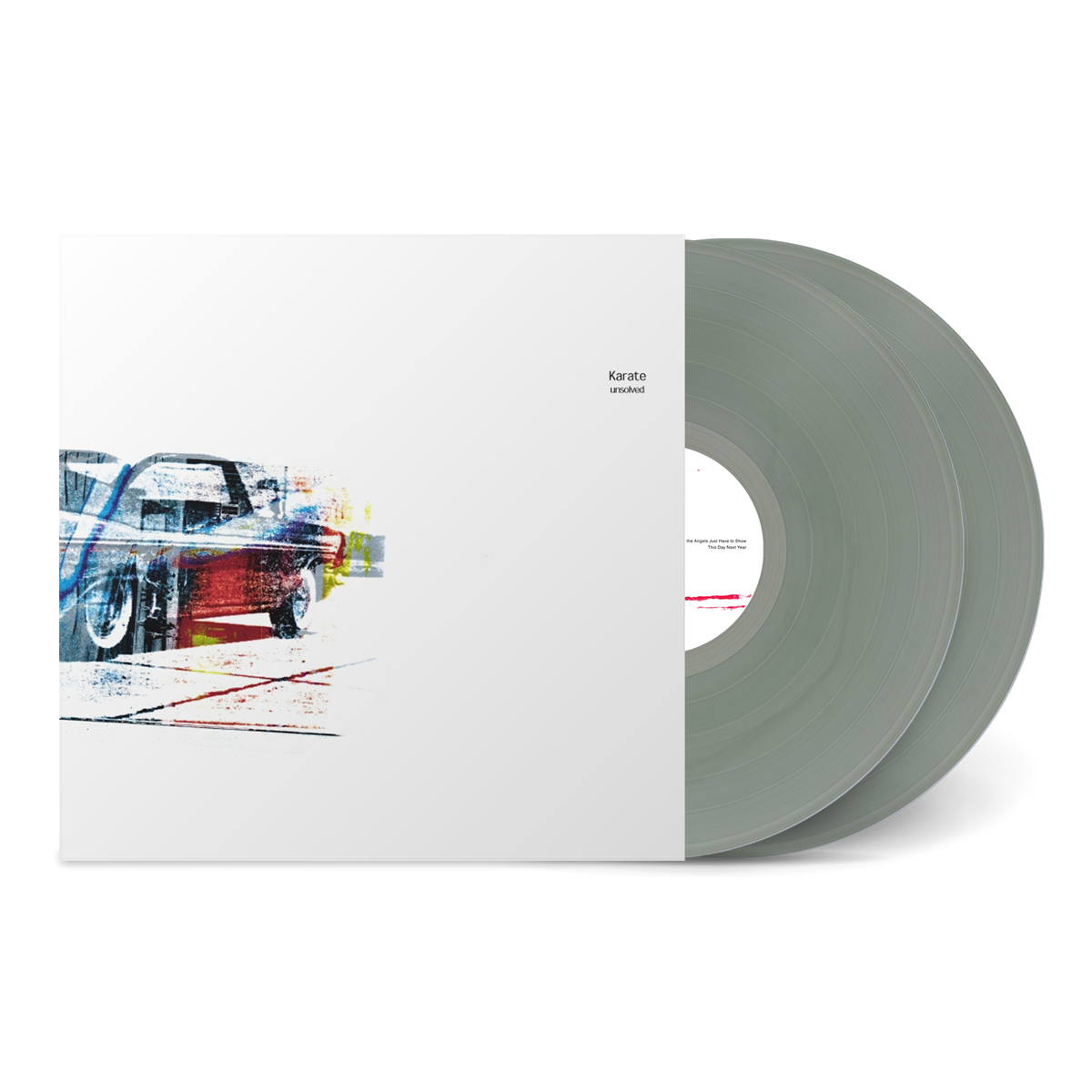 KARATE 'UNSOLVED Y2K 25TH ANNIVERSARY' 2LP - COKE BOTTLE CLEAR