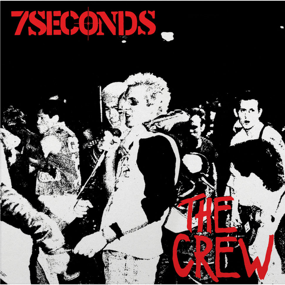 7SECONDS ‘THE CREW’ LP - LTD. - RED/BLACK/GALAXY