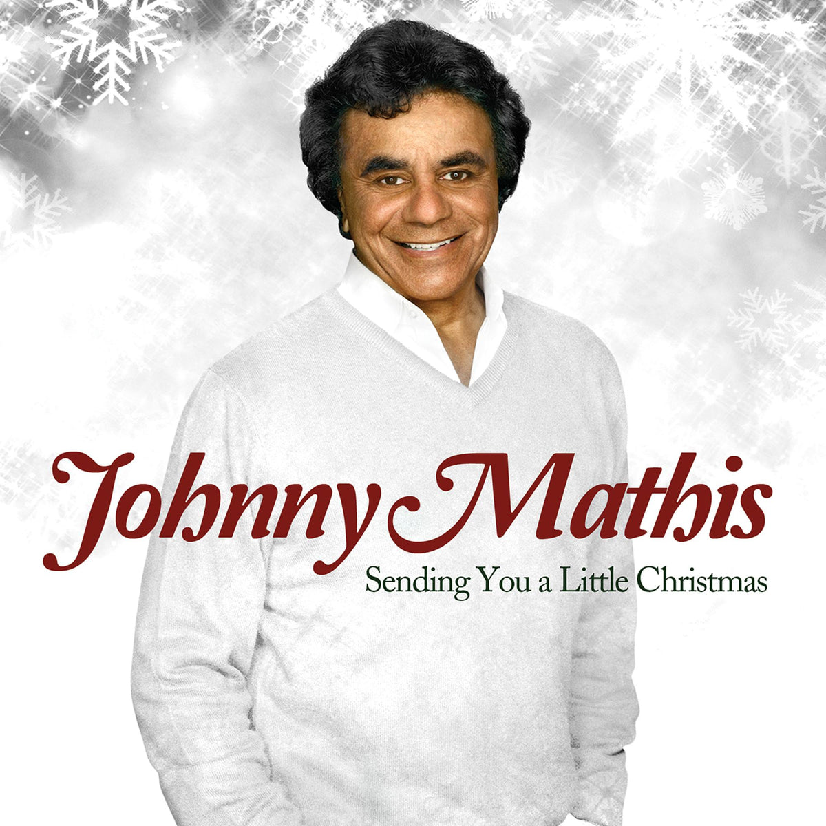 JOHNNY MATHIS 'SENDING YOU A LITTLE CHRISTMAS' LP - CHRISTMAS SNOW