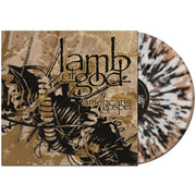 LAMB OF GOD 'NEW AMERICAN GOSPEL' LP (Clear Black w/ White & Gold Splatter Vinyl)