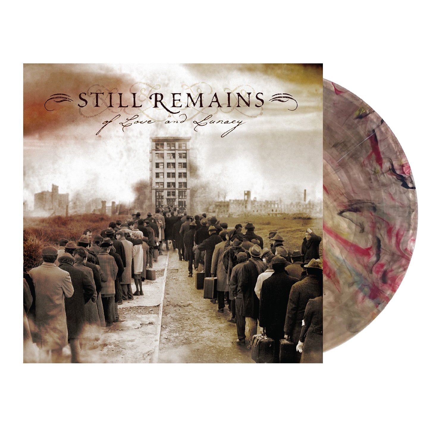 STILL REMAINS ‘OF LOVE AND LUNACY’ 20TH ANNIVERSARY LP - JUNGLE SWIRL