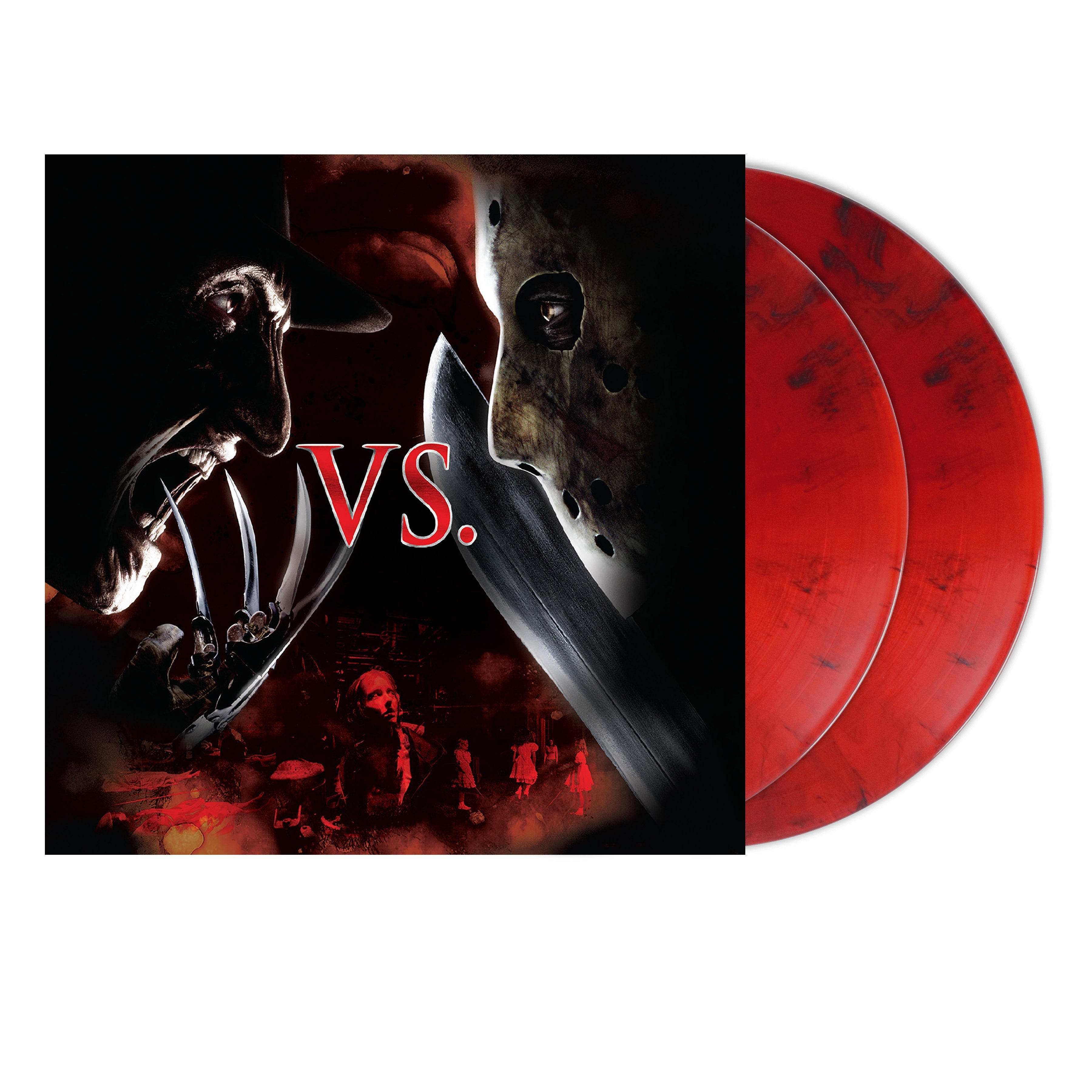 FREDDY VS. JASON SOUNDTRACK 2LP - RED SMOKE