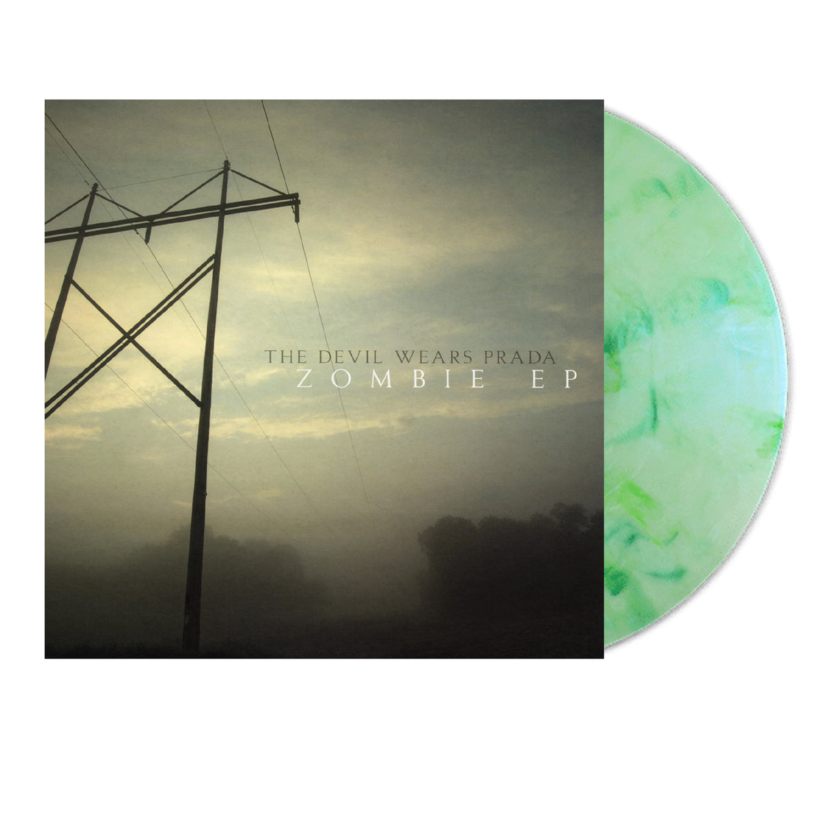 THE DEVIL WEARS PRADA 'ZOMBIE' EP - RADIOACTIVE TEST TUBE GREEN