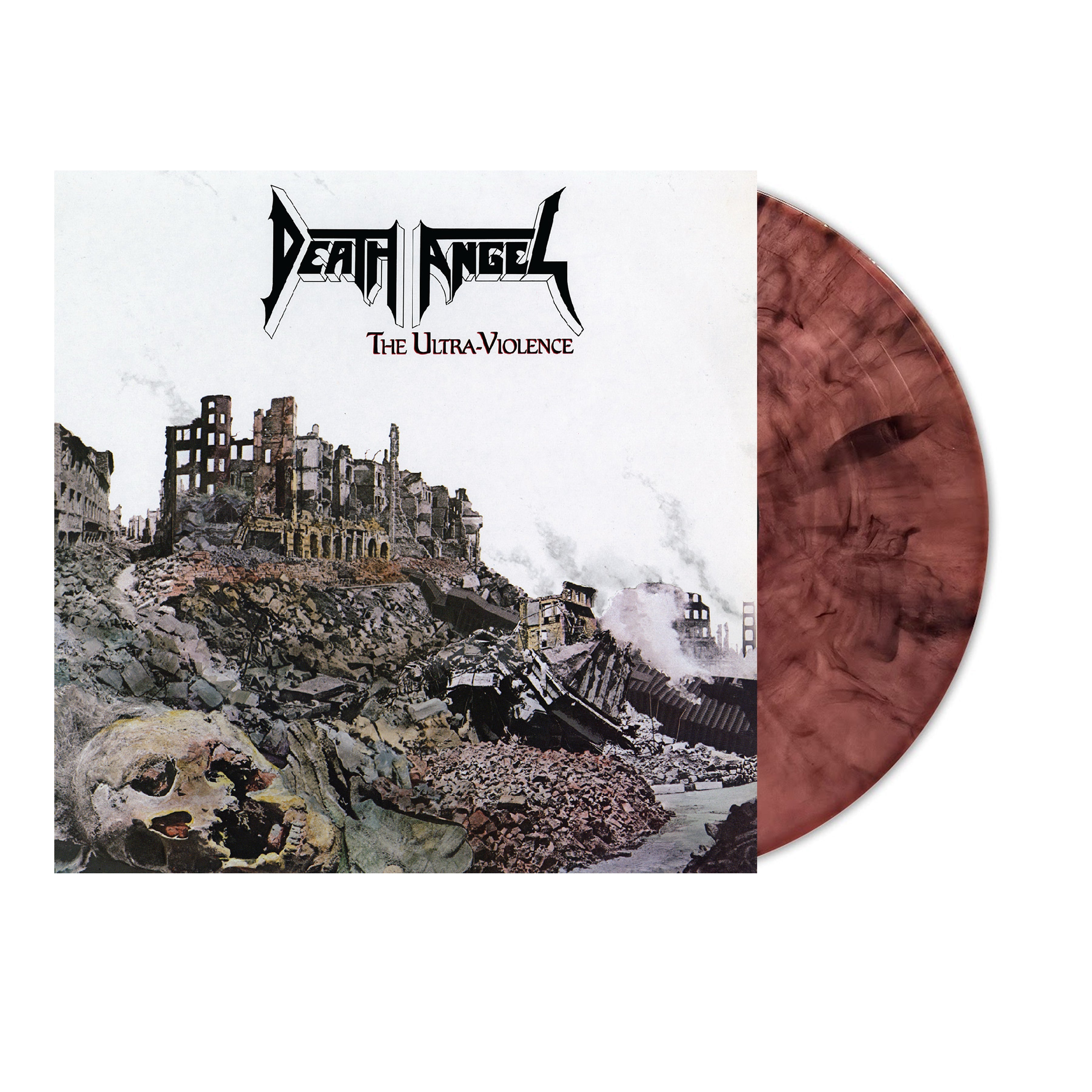 DEATH ANGEL 'THE ULTRA-VIOLENCE' LP - REMASTERED - SMOKING CRATER