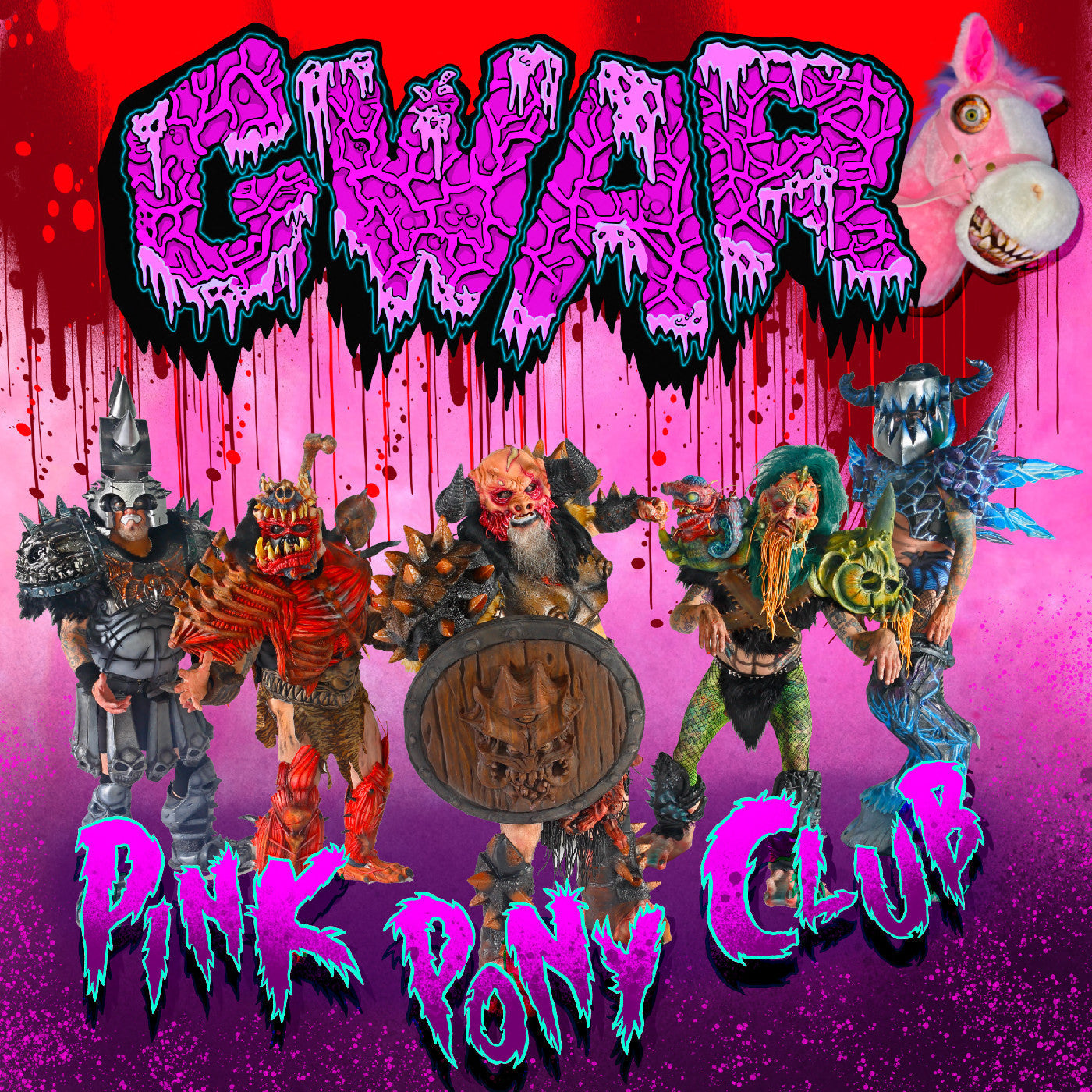 GWAR 'PINK' 7" SINGLE (Pink Vinyl)