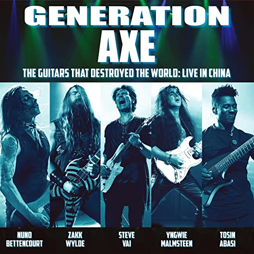 GENERATION AXE: GUITARS THAT DESTROYED THAT WORLD LP - SPLATTER