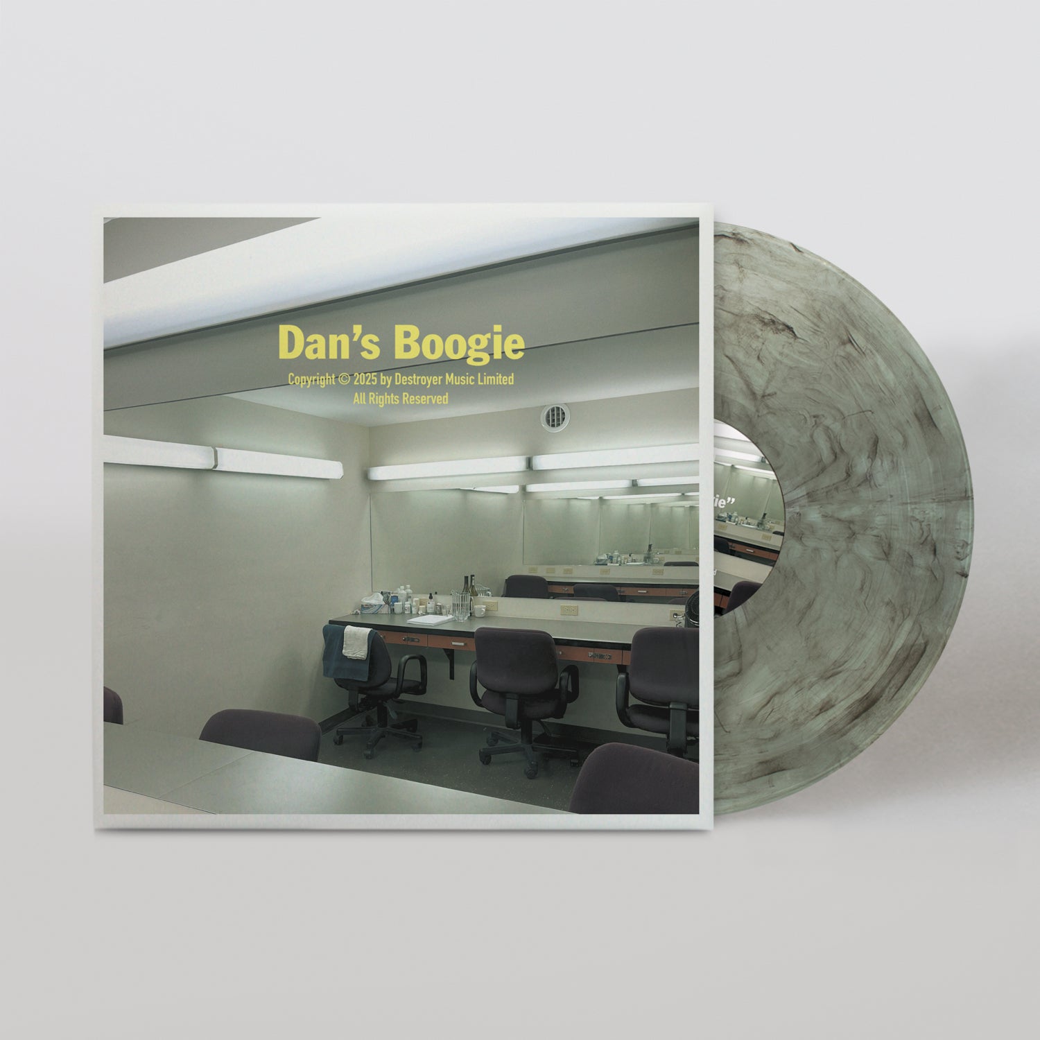 DESTROYER 'DAN'S BOOGIE' LP - COKE BOTTLE CLEAR/BLACK/SWIRL