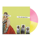 THE BLOOD BROTHERS ‘BURN, PIANO ISLAND, BURN’ DELUXE COLLECTOR'S EDITION LP + 7" - EXCLUSIVE - LTD. 500 - OPAQUE YELLOW/OPAQUE PINK