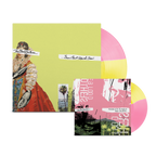THE BLOOD BROTHERS ‘BURN, PIANO ISLAND, BURN’ DELUXE COLLECTOR'S EDITION LP + 7" - EXCLUSIVE - LTD. 500 - OPAQUE YELLOW/OPAQUE PINK