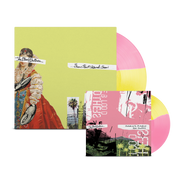 THE BLOOD BROTHERS ‘BURN, PIANO ISLAND, BURN’ DELUXE COLLECTOR'S EDITION LP + 7" - EXCLUSIVE - LTD. 500 - OPAQUE YELLOW/OPAQUE PINK