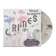 THE BLOOD BROTHERS ‘CRIMES’ LP (Exclusive – Limited to 300, Black & Bone White Marble Vinyl)