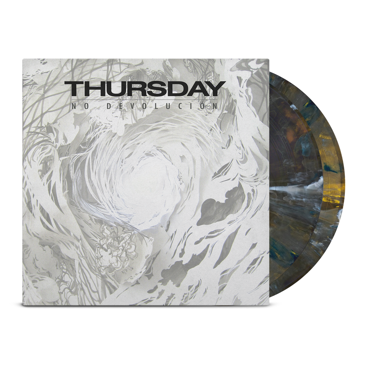 THURSDAY ‘NO DEVOLUCIÓN’ 2LP (Exclusive – Limited to 400, Metallic Heart Vinyl) + ZINE
