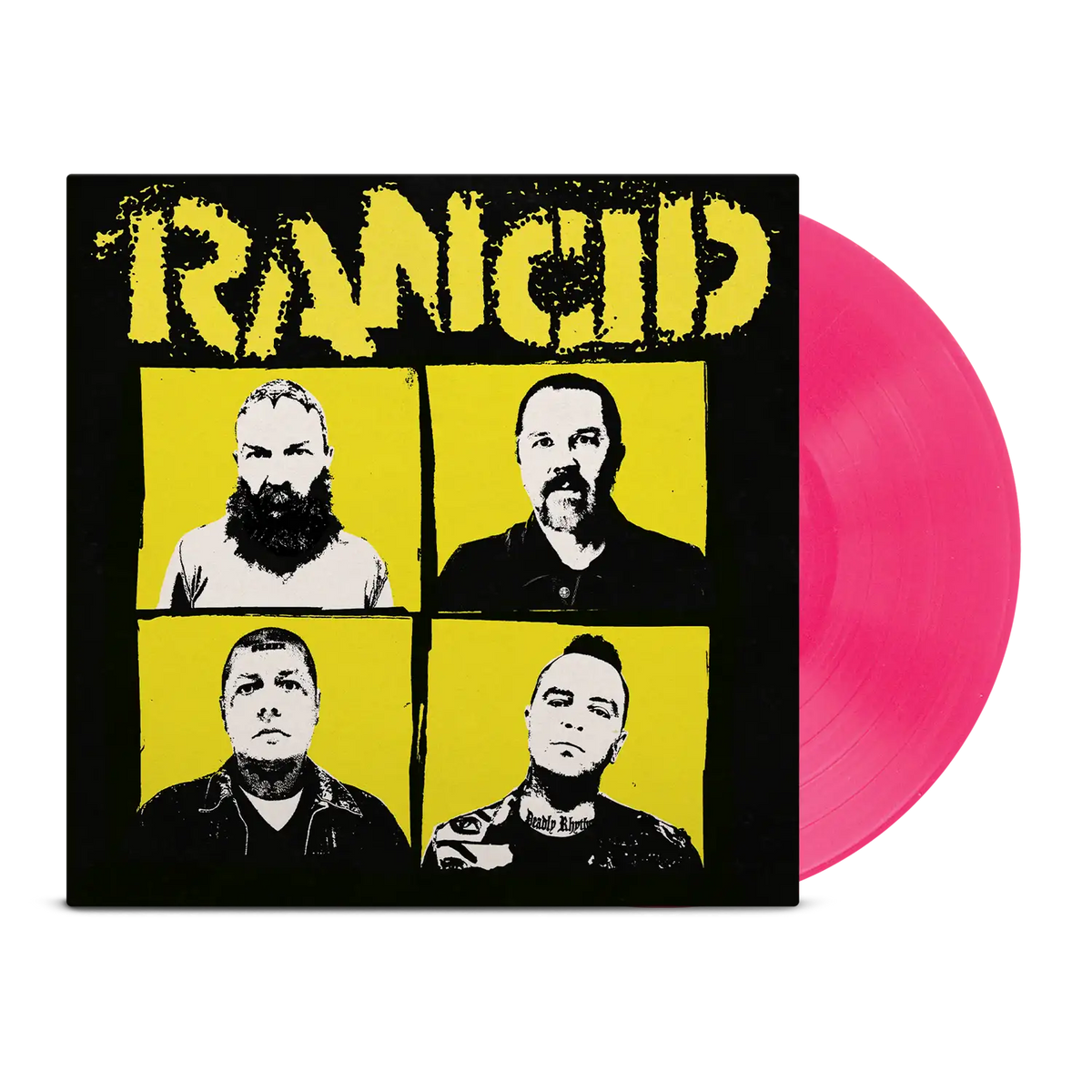 RANCID ‘TOMORROW NEVER COMES’ LP - EXCLUSIVE - LTD. 500 - OPAQUE NEON PINK