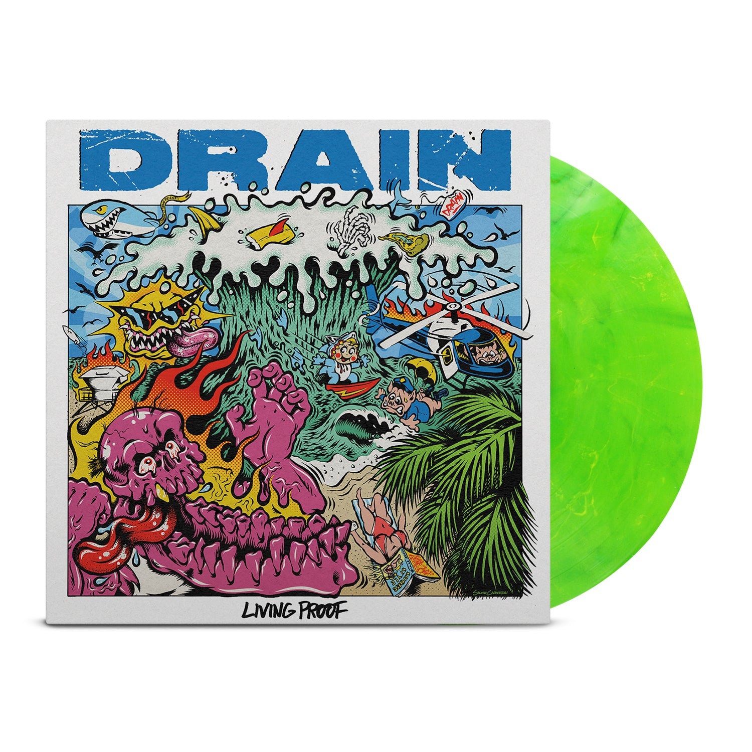 DRAIN ‘LIVING PROOF’ LP - EXCLUSIVE - LTD. 500 - POISON DART FROG GREEN