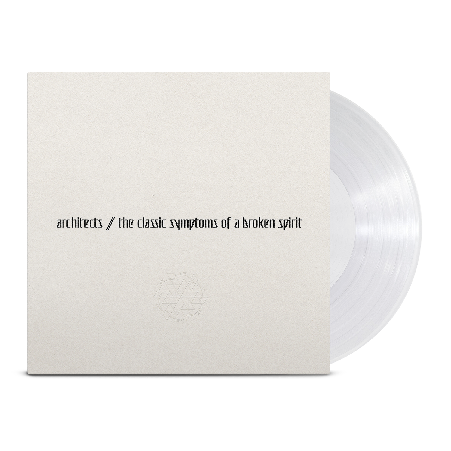 ARCHITECTS ‘THE CLASSIC SYMPTOMS OF A BROKEN SPIRIT’ LP - LTD.500 - CLEAR