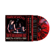 GIRLSCHOOL 'TOKYO BREAKDOWN 1982' LP (Red/Black Splatter Vinyl)