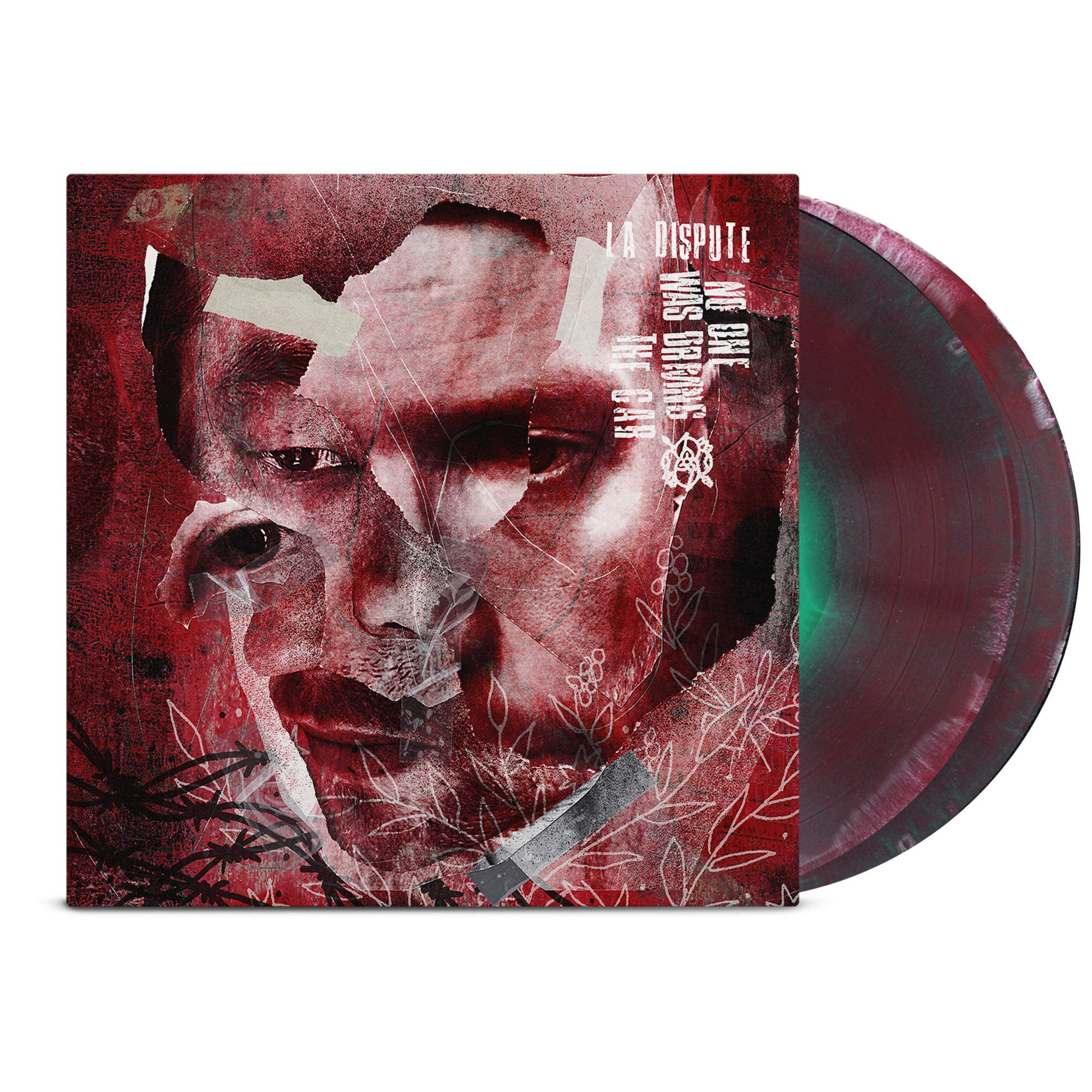 LA DISPUTE ‘NO ONE WAS DRIVING THE CAR’ 2LP - EXCLUSIVE - LTD. 300 -  CLEAR/RED/GREEN